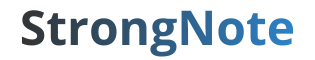 StrongNote